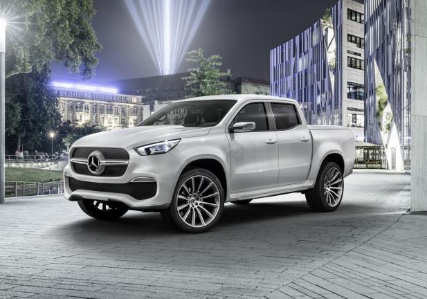 Mercedes Concept X-Class tre quarti anteriore