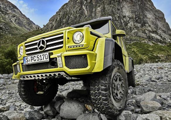 Mercedes G 500 4x42 anteriore