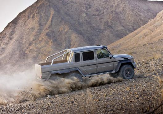 Mercedes G 63 AMG 6x6 profilo lato destro