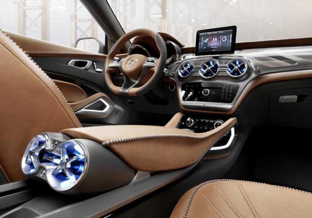 Mercedes GLA Concept abitacolo