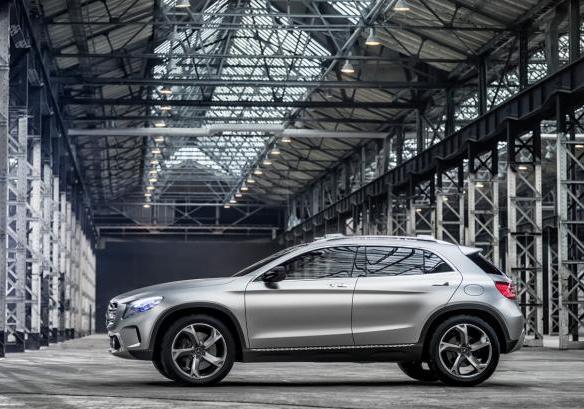 Mercedes GLA Concept profilo