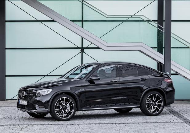 Mercedes GLC Coupé 43 4MATIC profilo