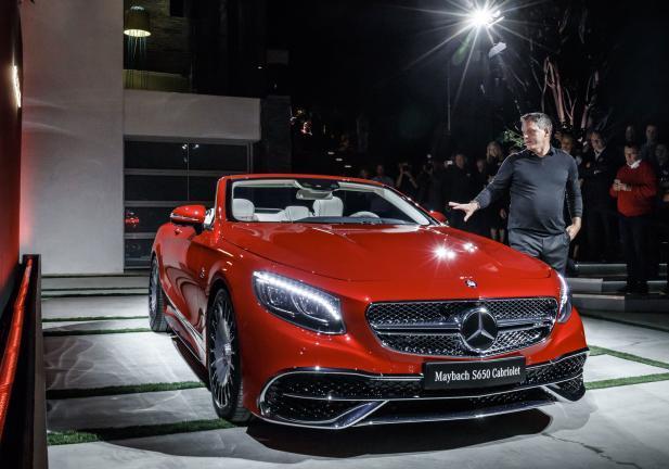 Mercedes Maybach 650 S fronte