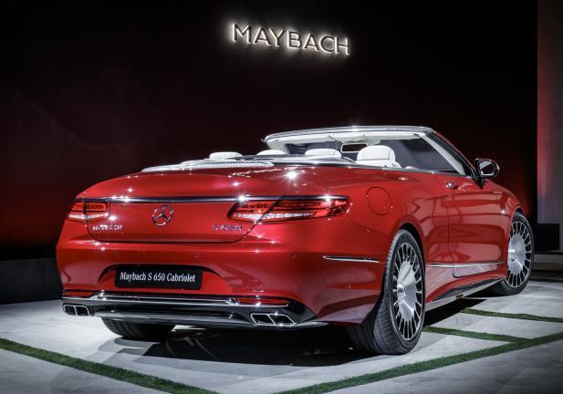 Mercedes Maybach 650 S posteriore