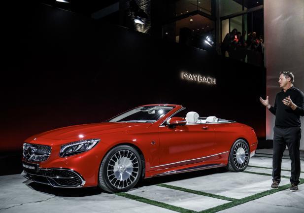 Mercedes Maybach 650 S tre quarti laterale