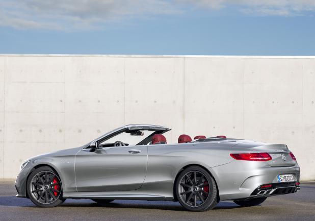 Mercedes S 63 AMG Cabrio 130 Edition profilo aperta