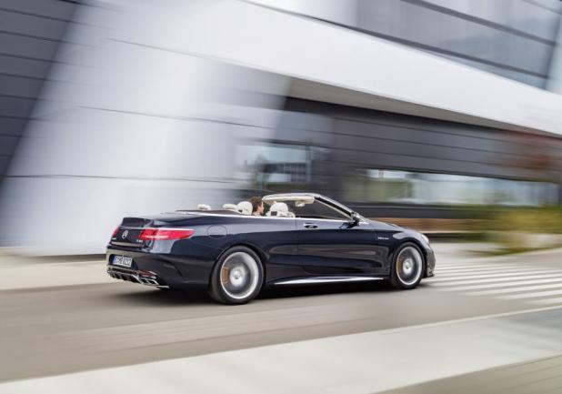 Mercedes S65 Cabrio profilo