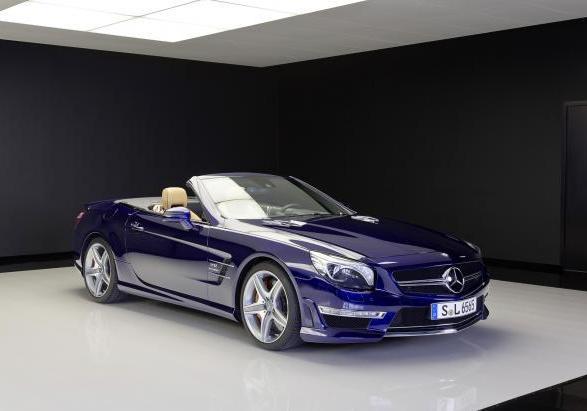 Mercedes SL 65 AMG tre quarti anteriore