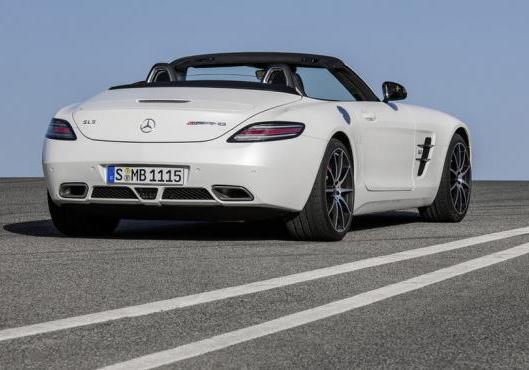 Mercedes SLS AMG GT Roadster tre quarti posteriore lato destro