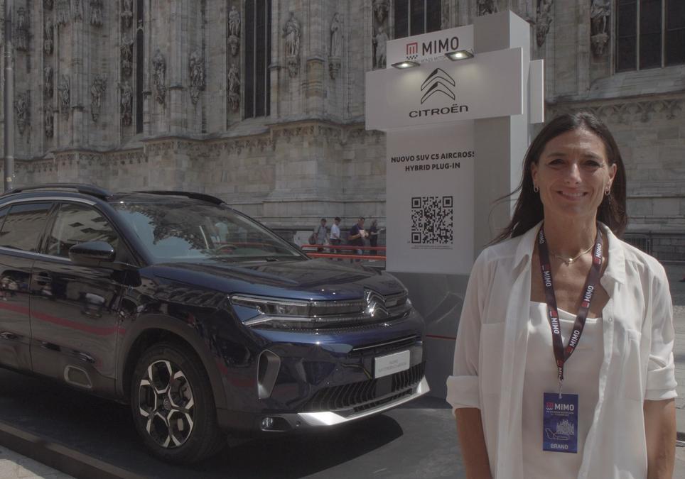 MiMo 2022, Elena Fumagalli e la Citroen C5 Aircross