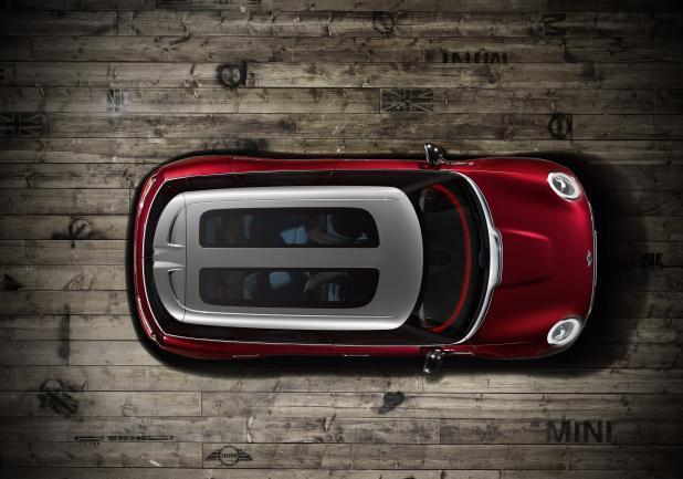 Mini Clubman Concept dall'alto