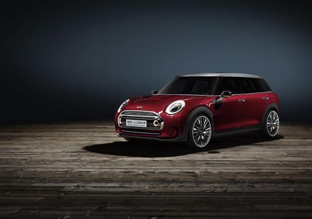 Mini Clubman Concept tre quarti anteriore