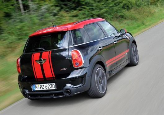 Mini Countryman John Cooper Works tre quarti posteriore