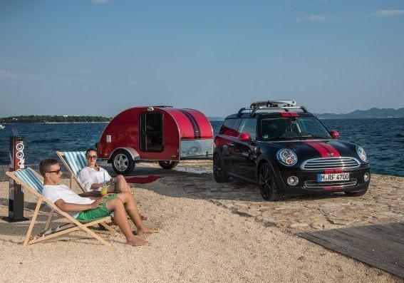 Mini Cowley in spiaggia