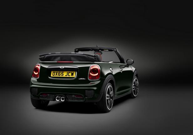 Mini John Cooper Works Cabrio posteriore