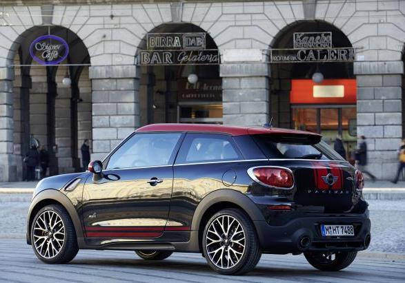 Mini John Cooper Works Paceman profilo lato sinistro