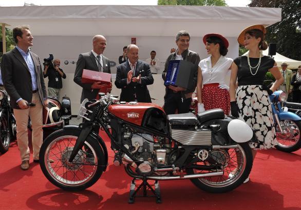 Motocicletta partecipante al Concorso Motociclette