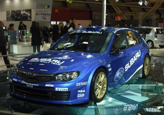 Motor Show stand Subaru
