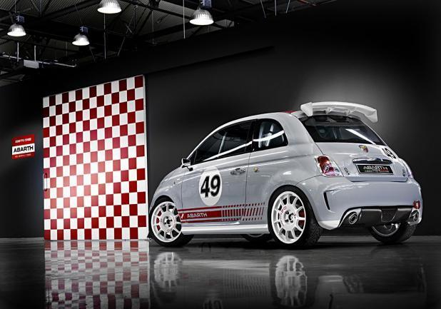 My Special Car Show 2013 Abarth 500 Assetto Corse tre quarti posteriore