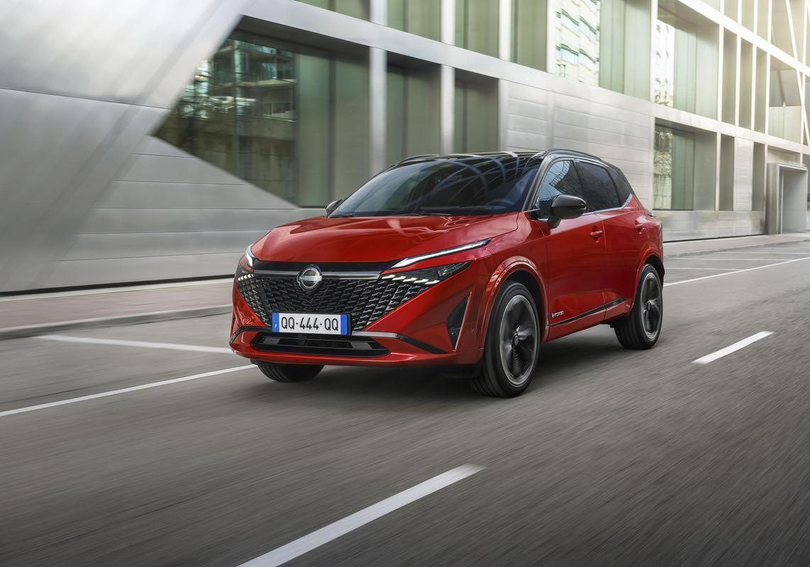 Nissan Qashqai e-Power prova su strada