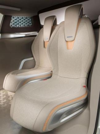 Nissan TeRRA Concept sedili posteriori