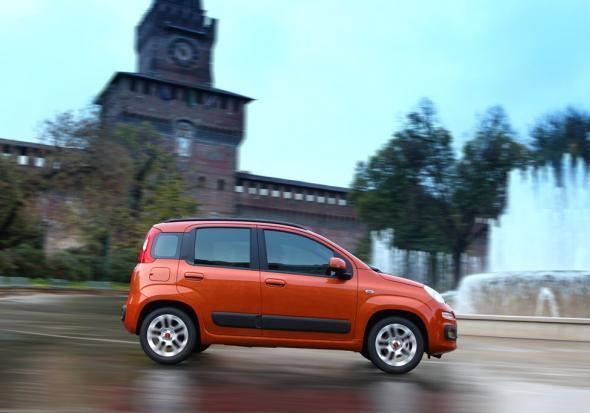 Novità auto 2012 citycar Fiat Panda laterale