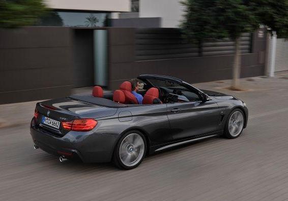 Novità auto 2014 BMW Serie 4 Cabrio