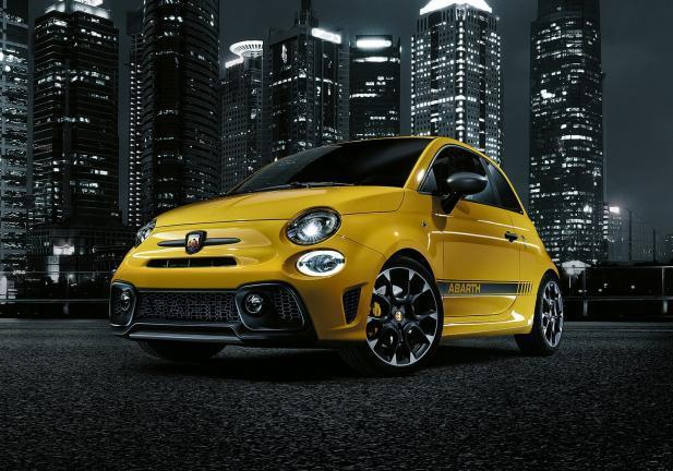 Nuova 595 Abarth frontale