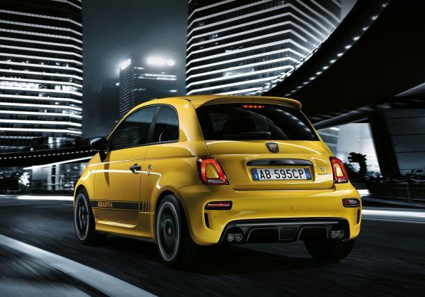 Nuova 595 Abarth posteriore