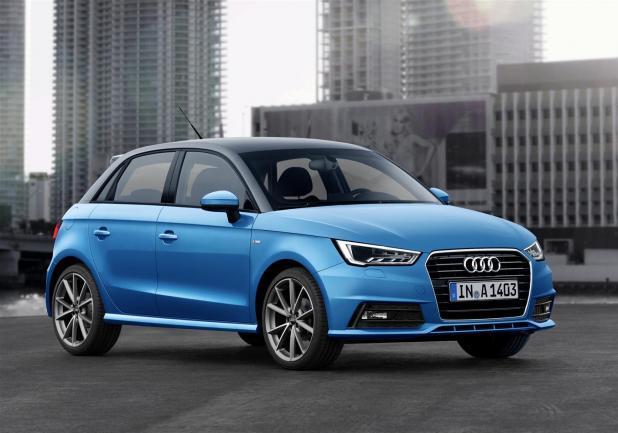 Nuova Audi A1 Sportback tre quarti anteriore