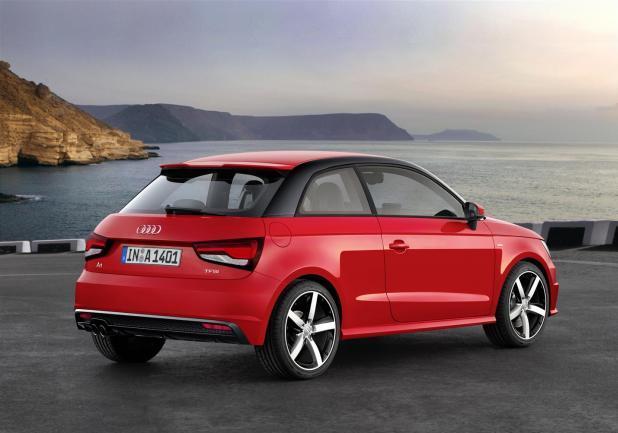 Nuova Audi A1 tre quarti posteriore