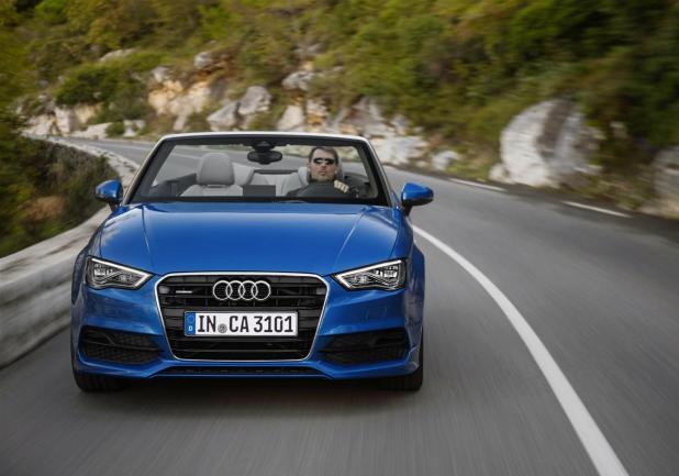 Nuova Audi A3 Cabriolet anteriore