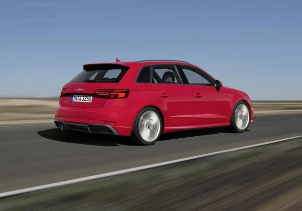 Nuova Audi A3 rossa