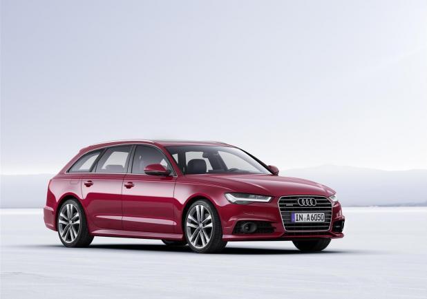 Nuova Audi A6 tre quarti anteriore