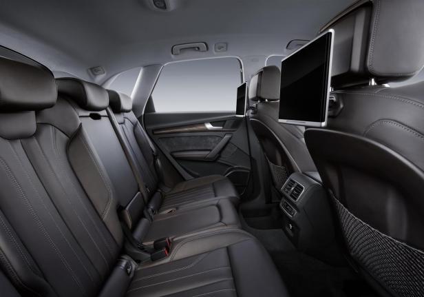 Nuova Audi Q5 interni sedili posteriori