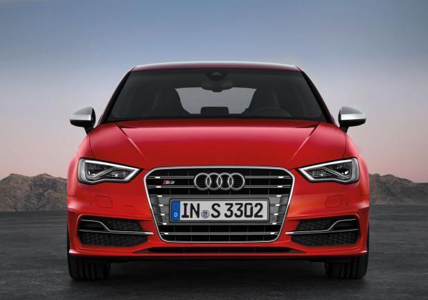 Nuova Audi S3 anteriore