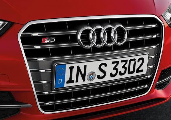 Nuova Audi S3 griglia anteriore