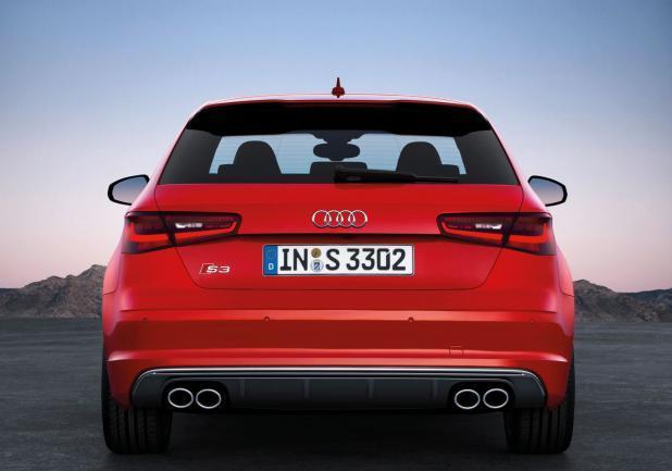 Nuova Audi S3 posteriore