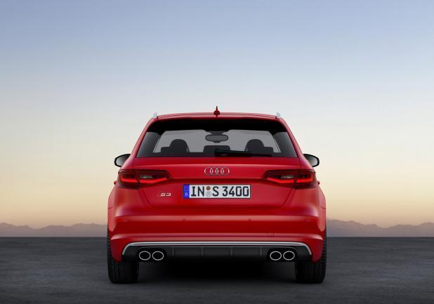 Nuova Audi S3 Sportback posteriore