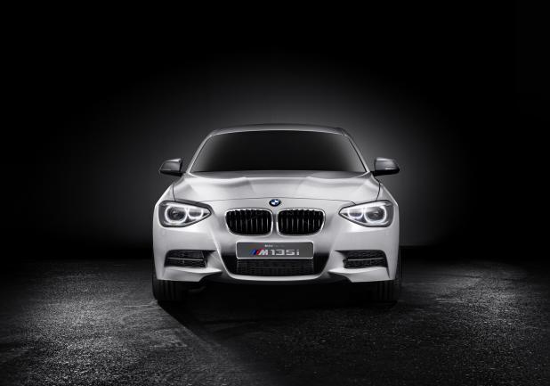 Nuova BMW 135i Concept anteriore