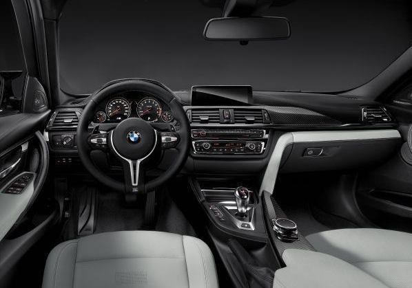 Nuova BMW M3 interni