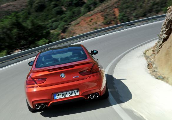 Nuova BMW M6 Coupé posteriore