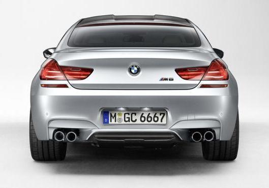 Nuova BMW M6 Gran Coupè posteriore