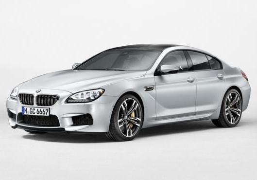 Nuova BMW M6 Gran Coupè tre quarti anteriore