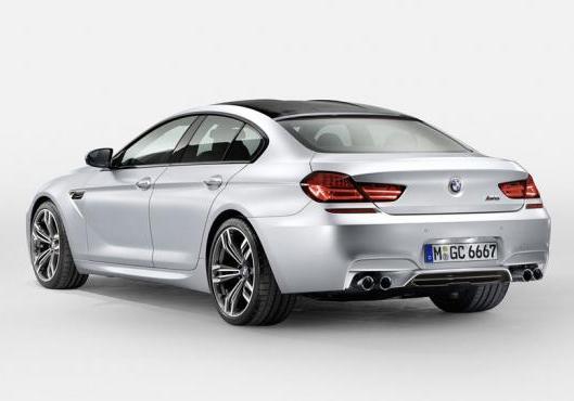 Nuova BMW M6 Gran Coupè tre quarti posteriore