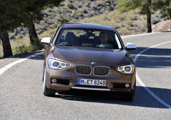 Nuova BMW Serie 1 3 porte 2012 125d anteriore