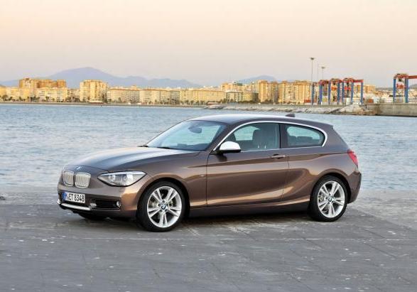 Nuova BMW Serie 1 3 porte 2012 125d profilo