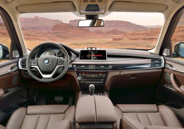 Nuova BMW X5 xDrive30d interni