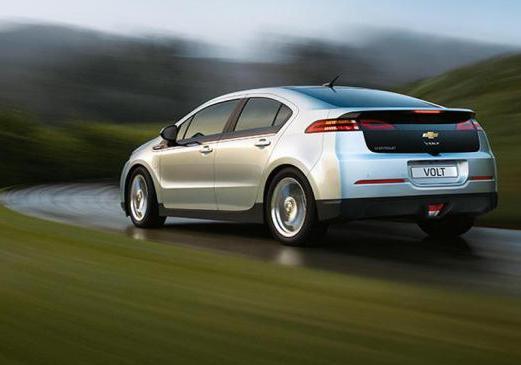 Nuova Chevrolet Volt tre quarti posteriore