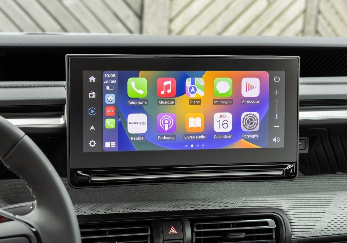 Nuova Citroen C3 Max 2024 infotainment